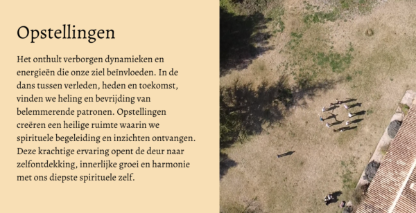 Opstellingen en spiritueel ontwikkelen